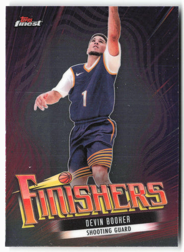 2023-24 Finest #F-5 Devin Booker Finishers