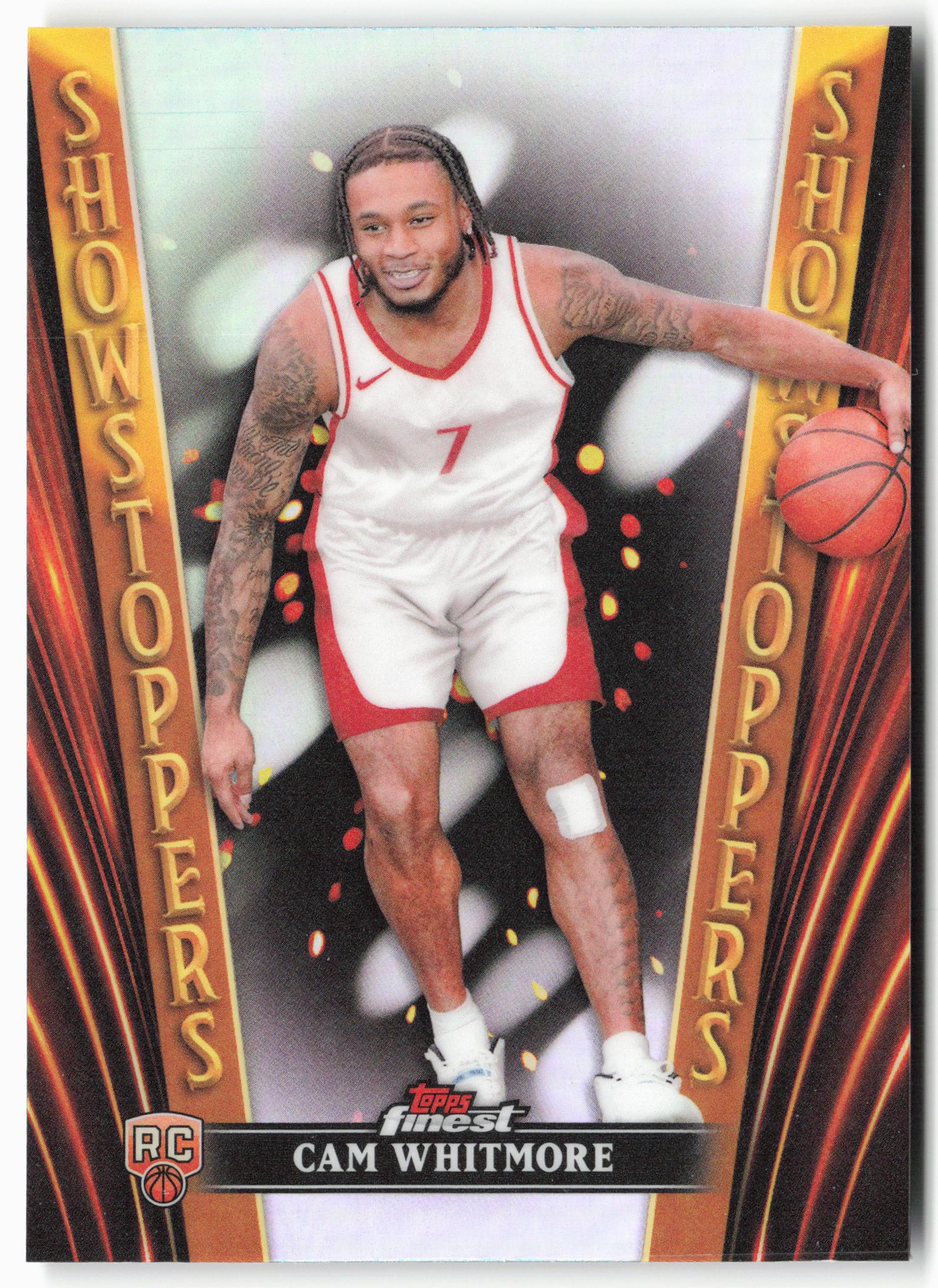 2023-24 Finest #SS-30 Cam Whitmore Showstoppers Refractor