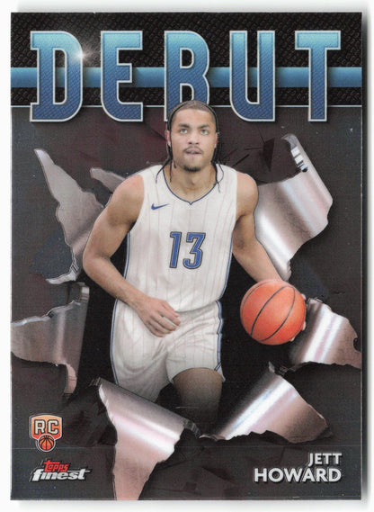 2023-24 Finest #D-8 Jett Howard Debut