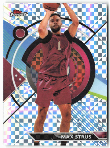 
2023-24 Finest #52 Max Strus Checkerboard Refractors