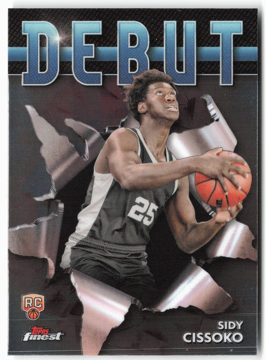 2023-24 Finest #D-26 Sidy Cissoko Debut