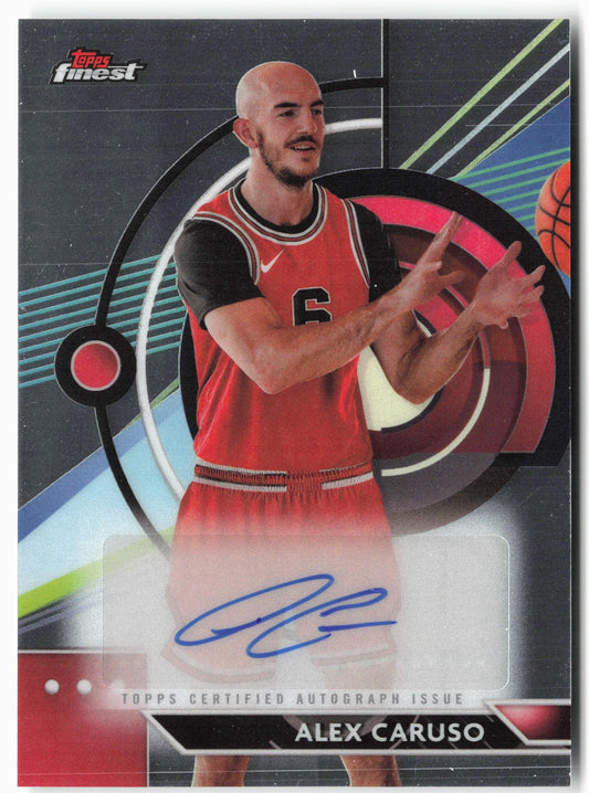 2023-24 Finest #FA-AC Alex Caruso Finest Autographs