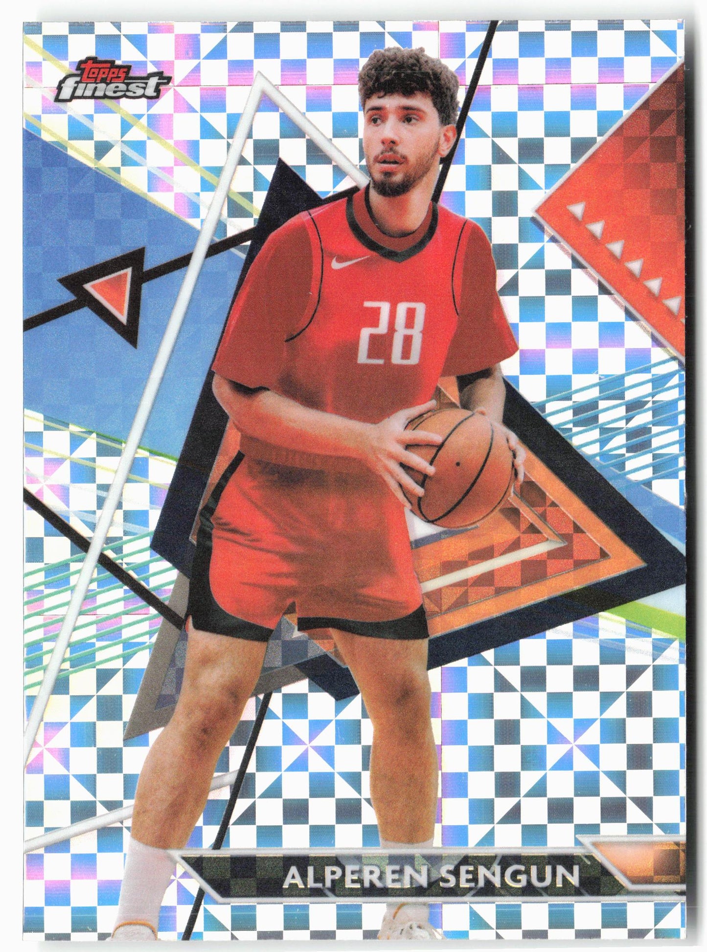 2023-24 Finest #171 Alperen Sengun Checkerboard Refractors