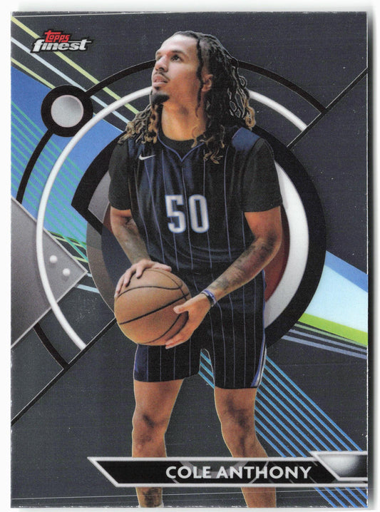 2023-24 Finest #60 Cole Anthony