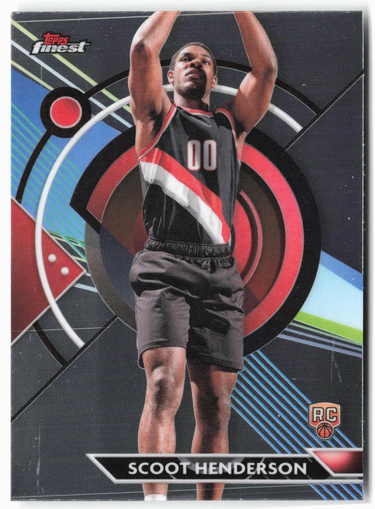 2023-24 Finest #77 Scoot Henderson