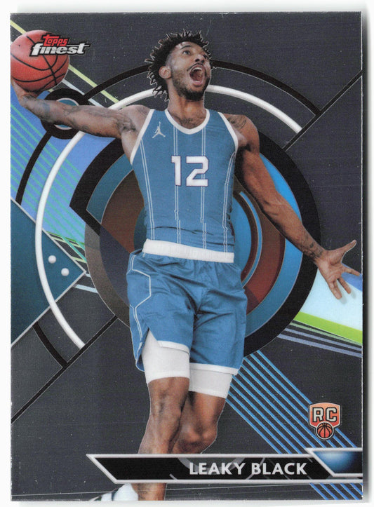 2023-24 Finest #94 Leaky Black