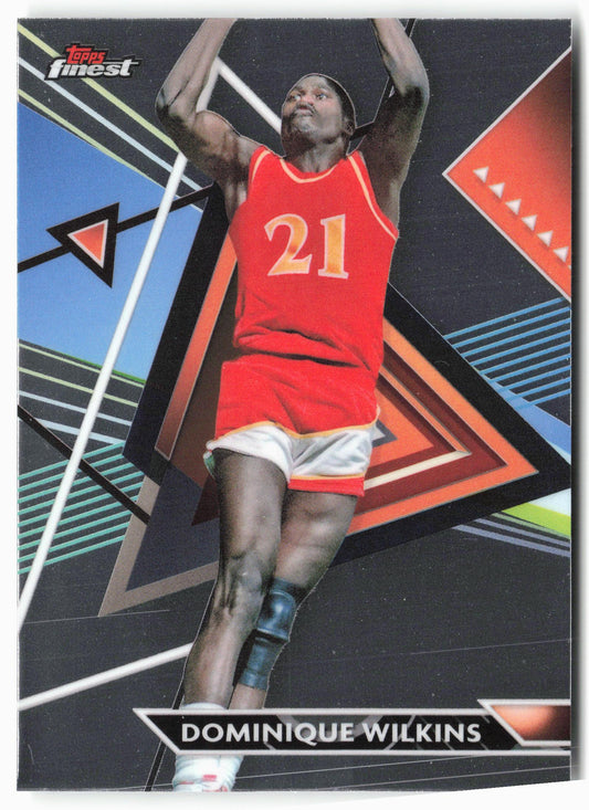 2023-24 Finest #166 Dominique Wilkins