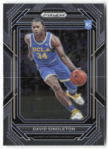 
2023 Panini Prizm Draft Picks #16 David Singleton