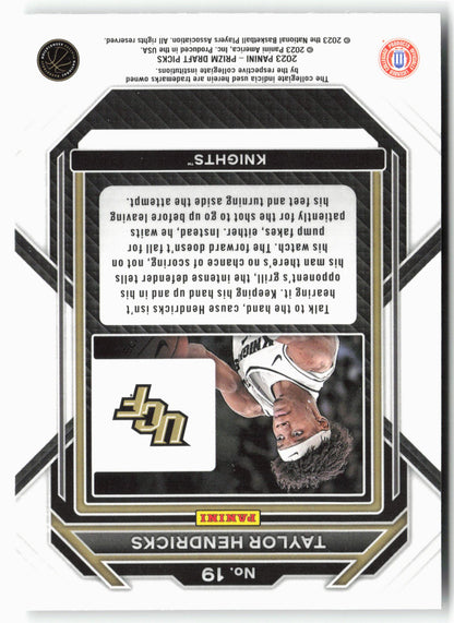 2023 Panini Prizm Draft Picks #19 Taylor Hendricks