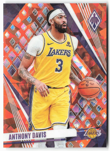 2023-24 Panini Phoenix #248 Anthony Davis Phoenix Orange Ice #/249
