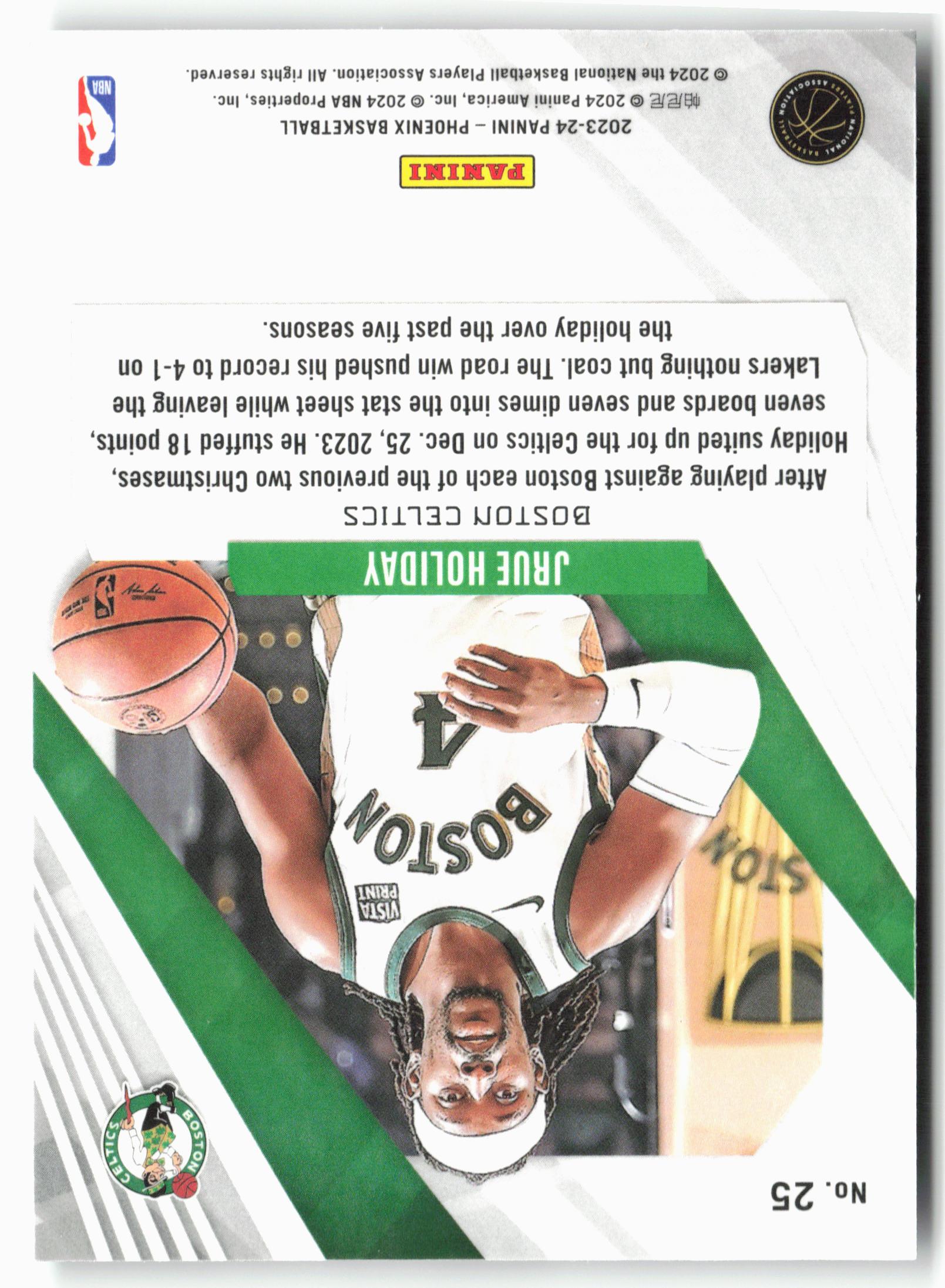 2023-24 Panini Phoenix #25 Jrue Holiday