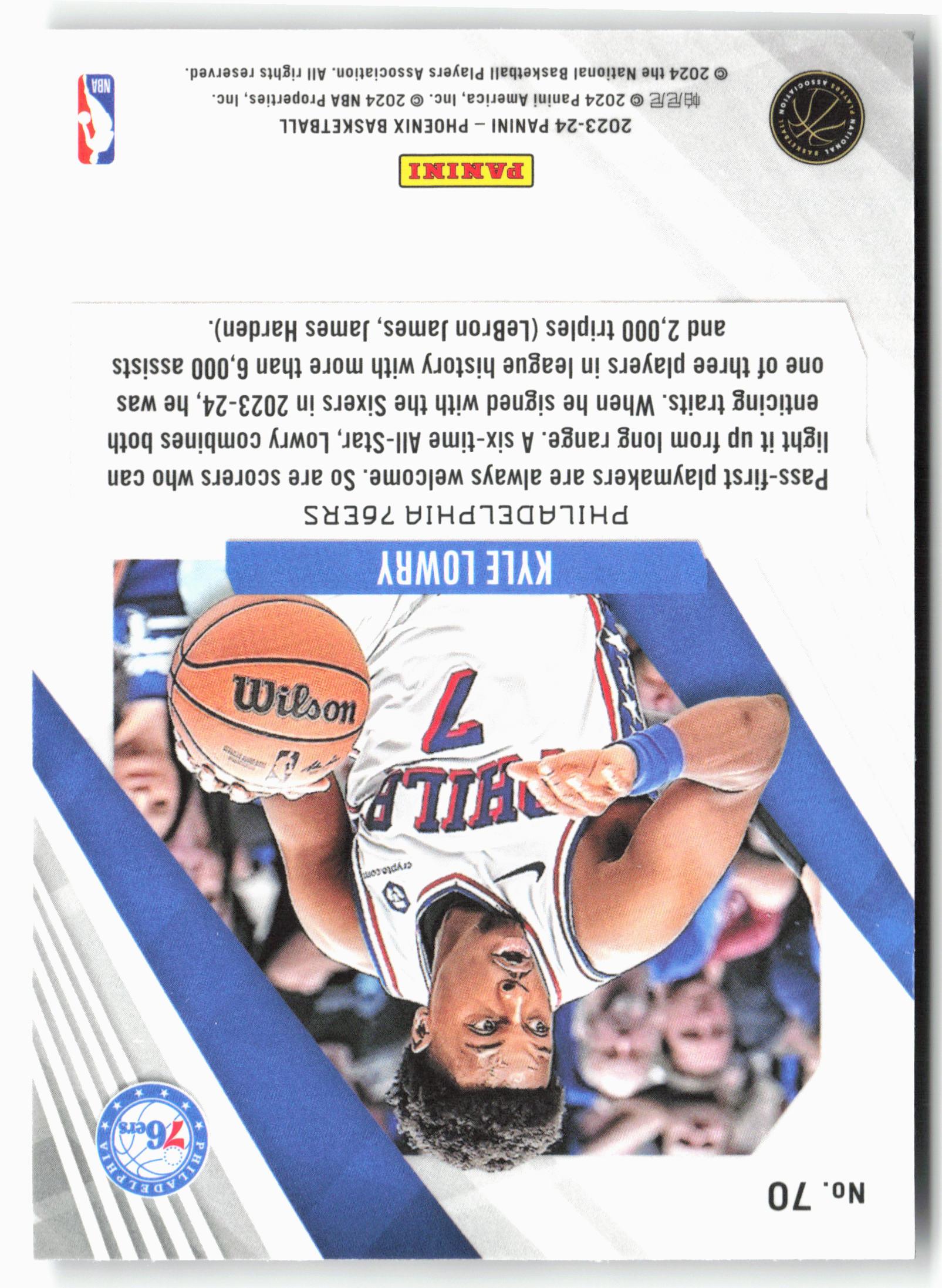 2023-24 Panini Phoenix #70 Kyle Lowry