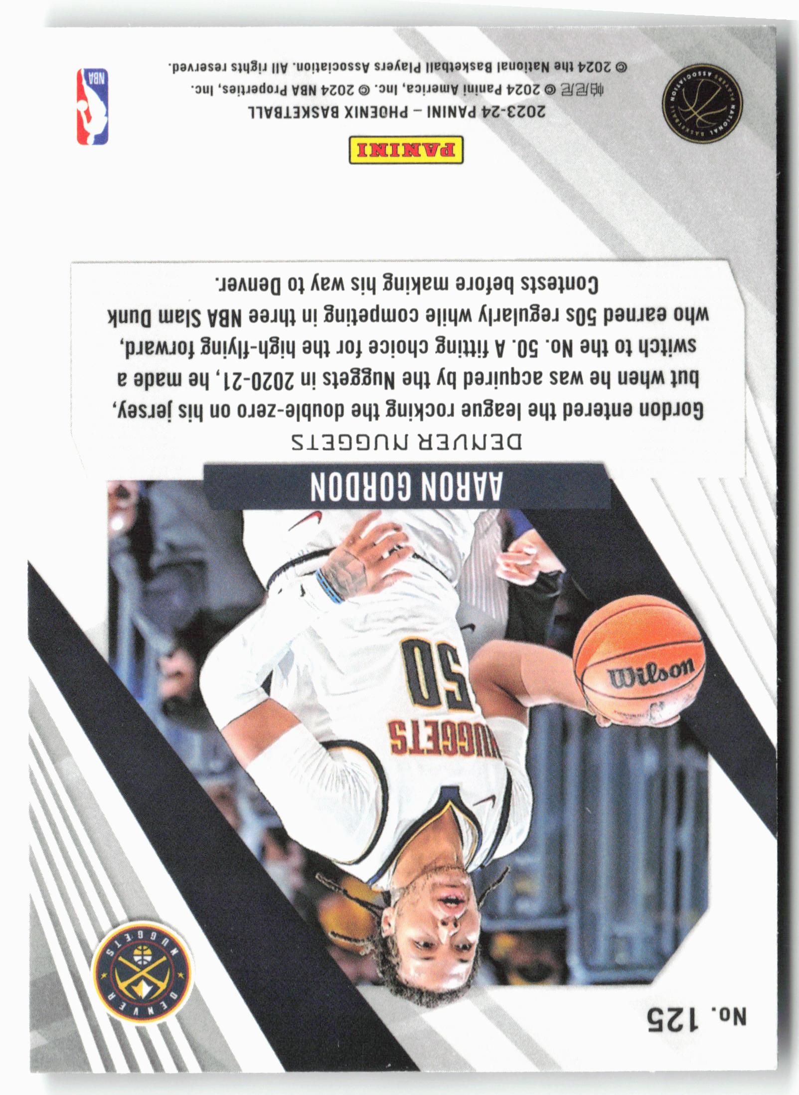 2023-24 Panini Phoenix #125 Aaron Gordon