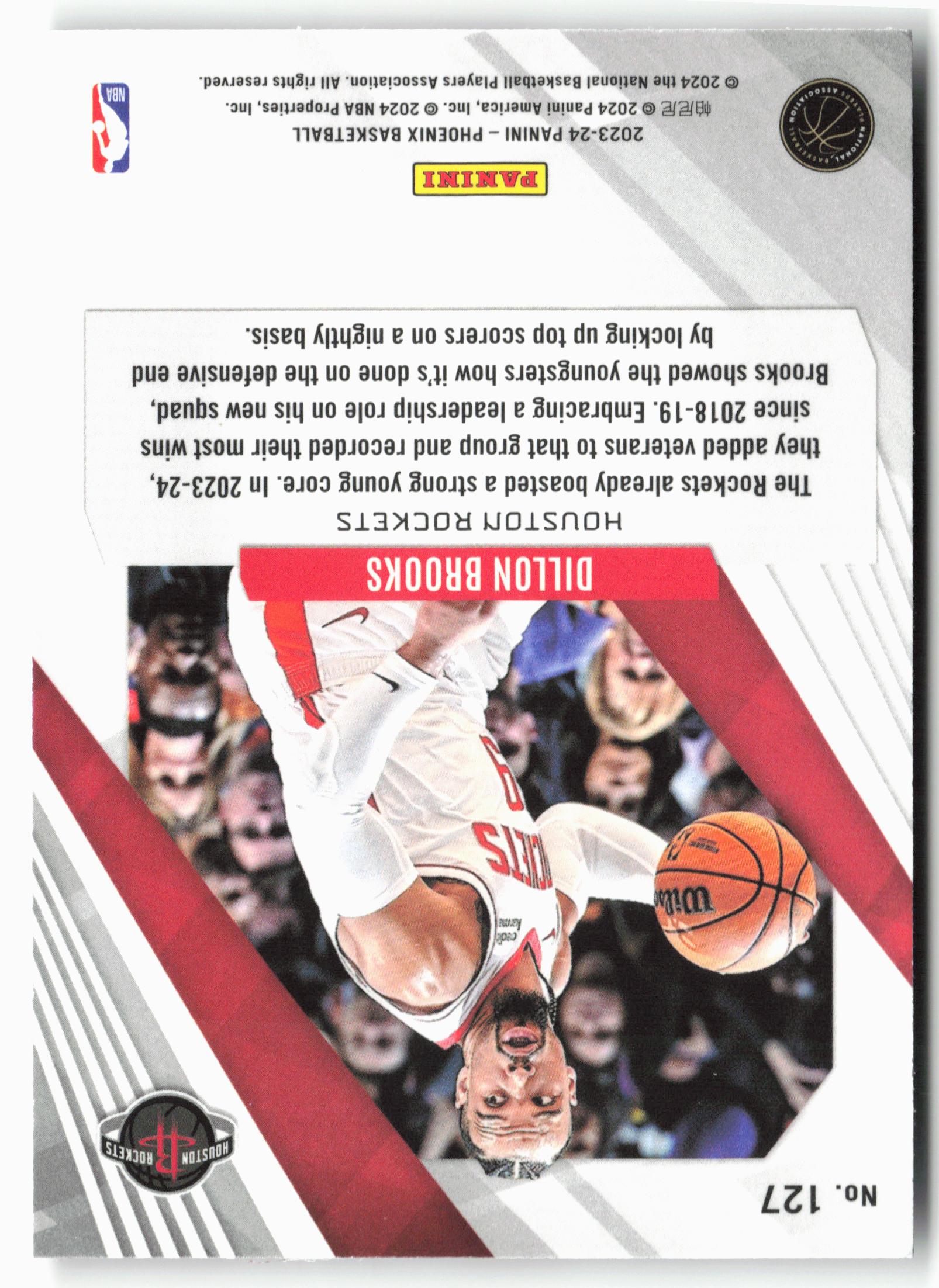 2023-24 Panini Phoenix #127 Dillon Brooks