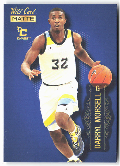 2022 Wild Card Matte #MB-16 Darryl Morsell Blue Chase