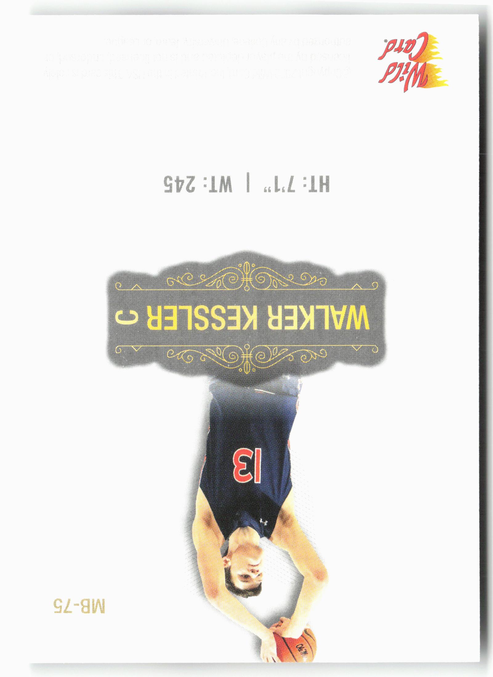 2022 Wild Card Matte #MB-75 Walker Kessler