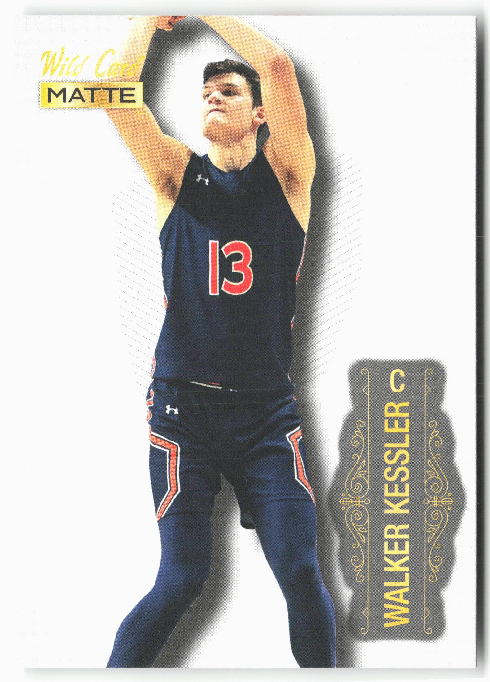 2022 Wild Card Matte #MB-75 Walker Kessler