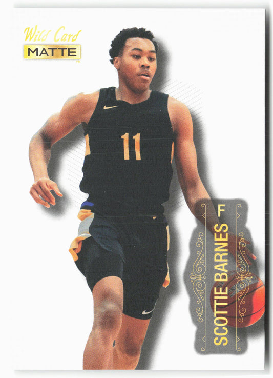 2022 Wild Card Matte #MB-65 Scottie Barnes