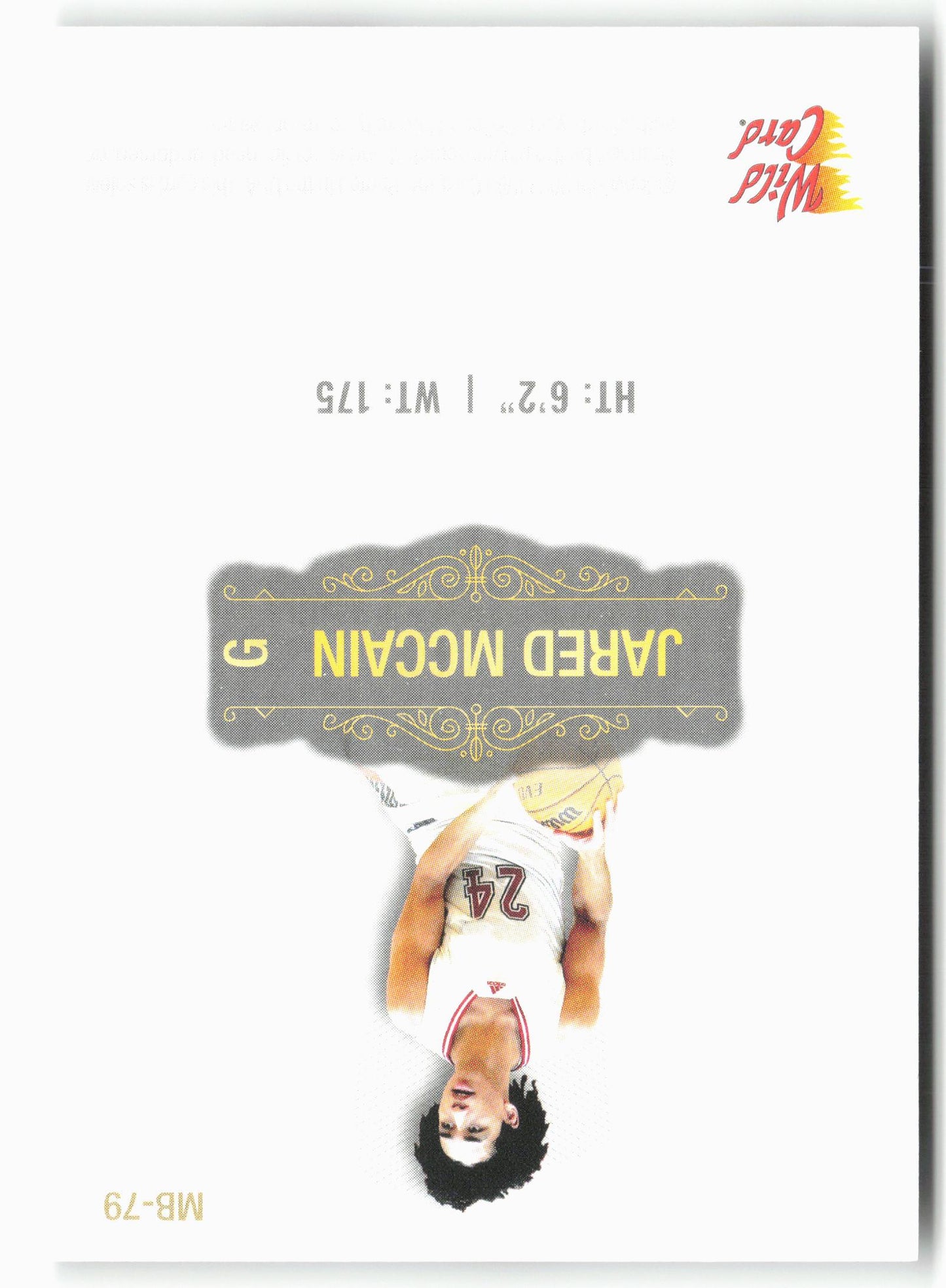 2022 Wild Card Matte #MB-79 Jared McCain White