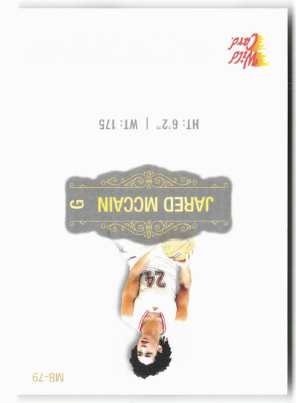 2022 Wild Card Matte #MB-79 Jared McCain White
