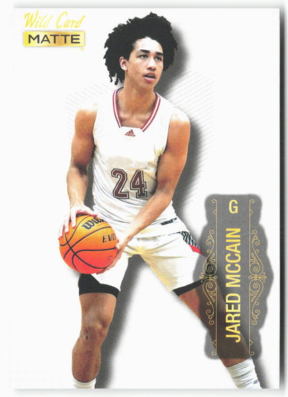 2022 Wild Card Matte #MB-79 Jared McCain White