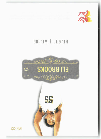2022 Wild Card Matte #MB-22 Eli Brooks