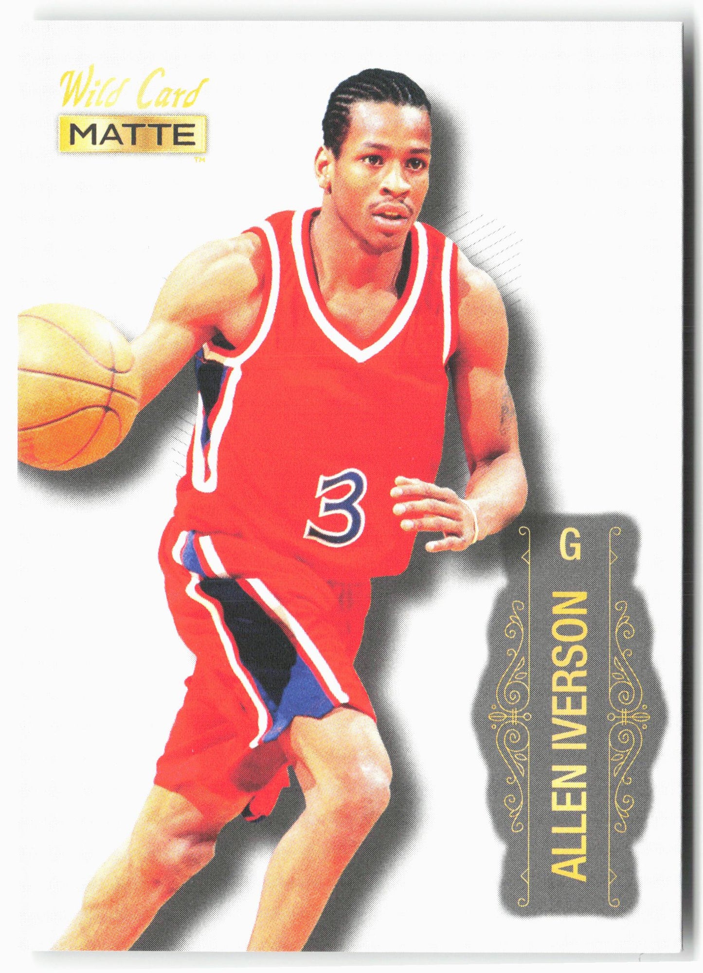 2022 Wild Card Matte #MB-4 Allen Iverson