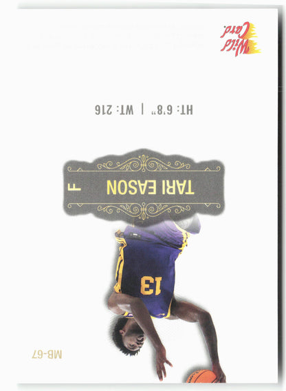 2022 Wild Card Matte #MB-67 Tari Eason