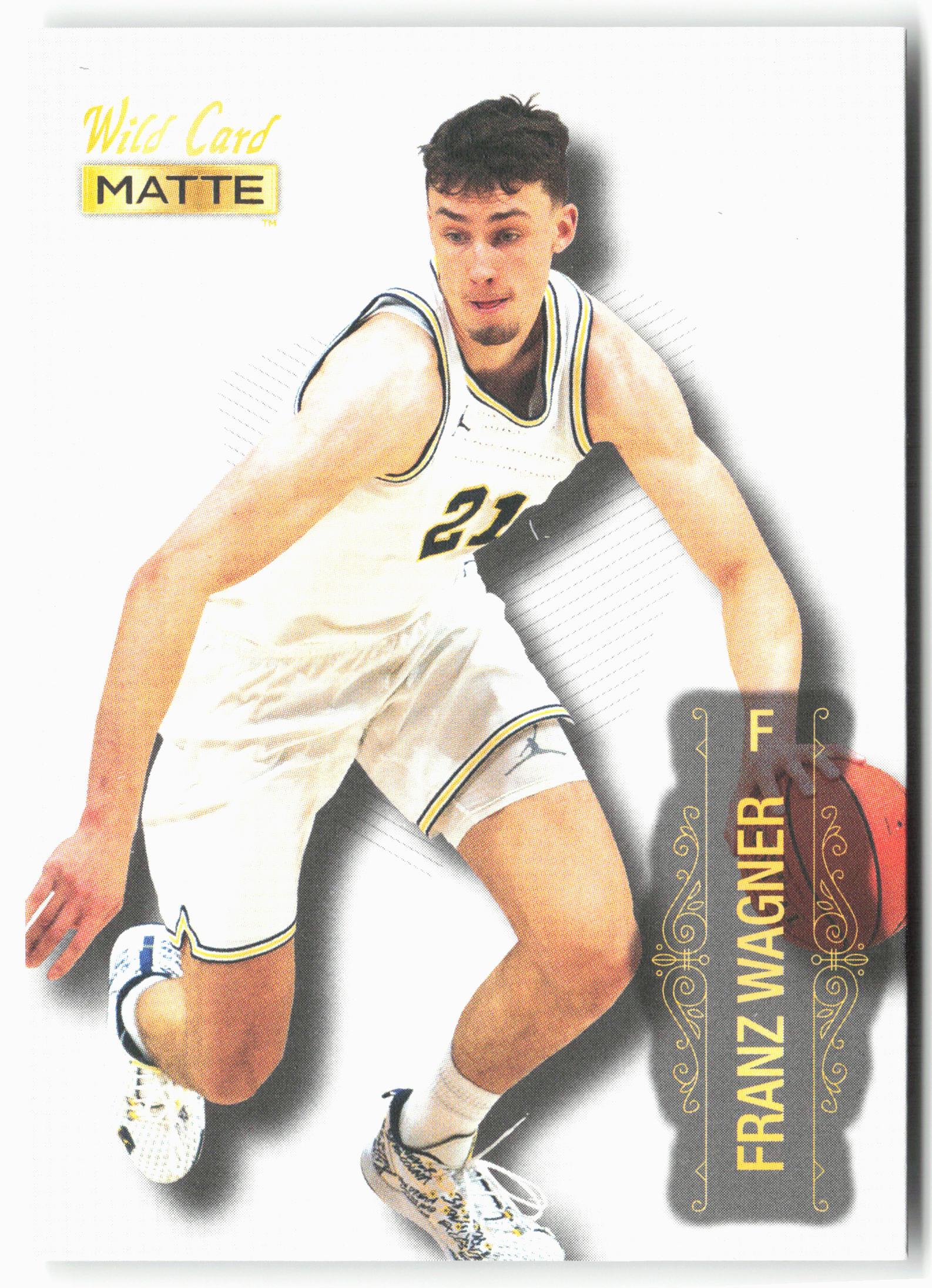 2022 Wild Card Matte #MB-24 Franz Wagner