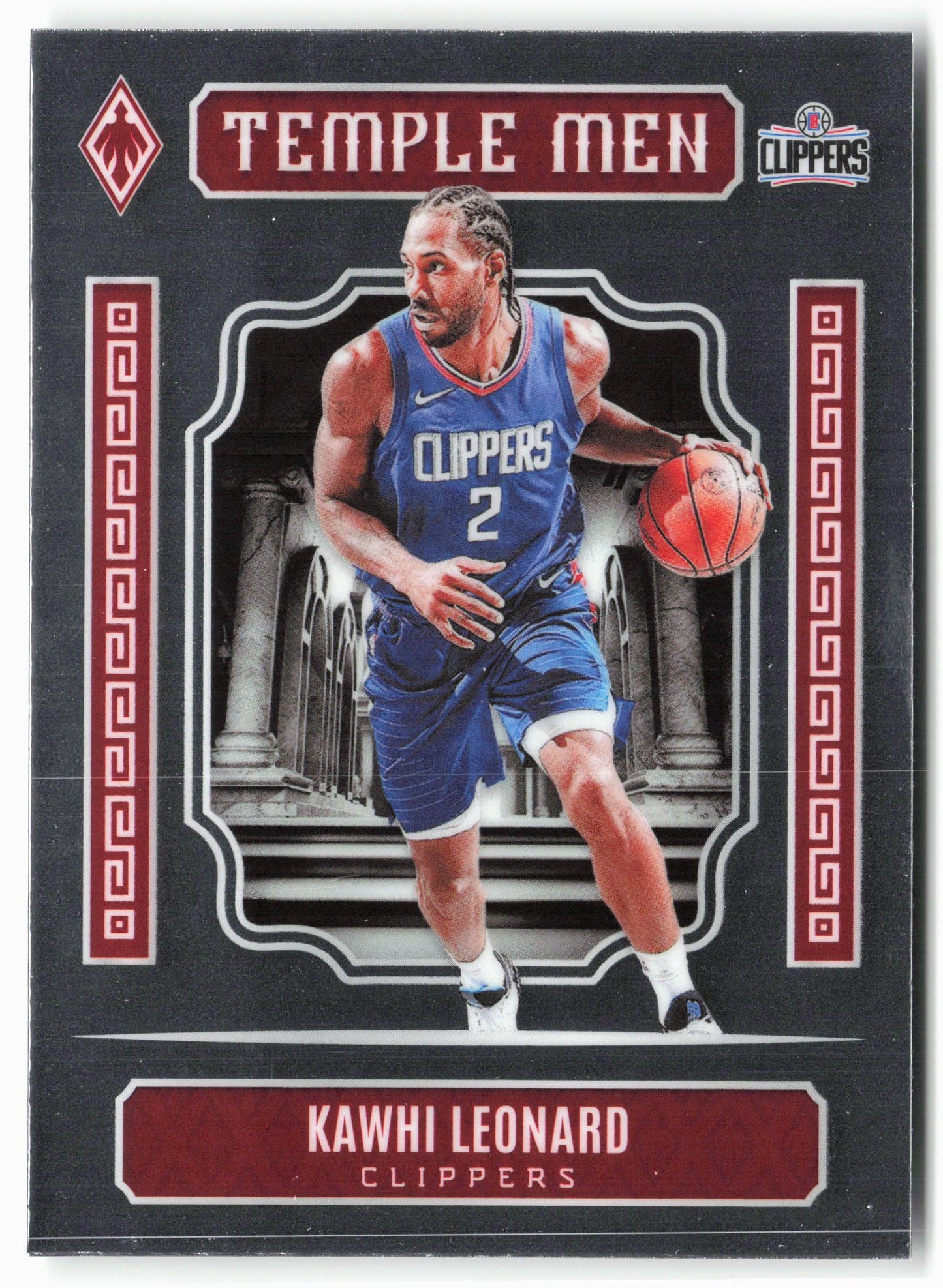 2023-24 Panini Phoenix #12 Kawhi Leonard Temple Men