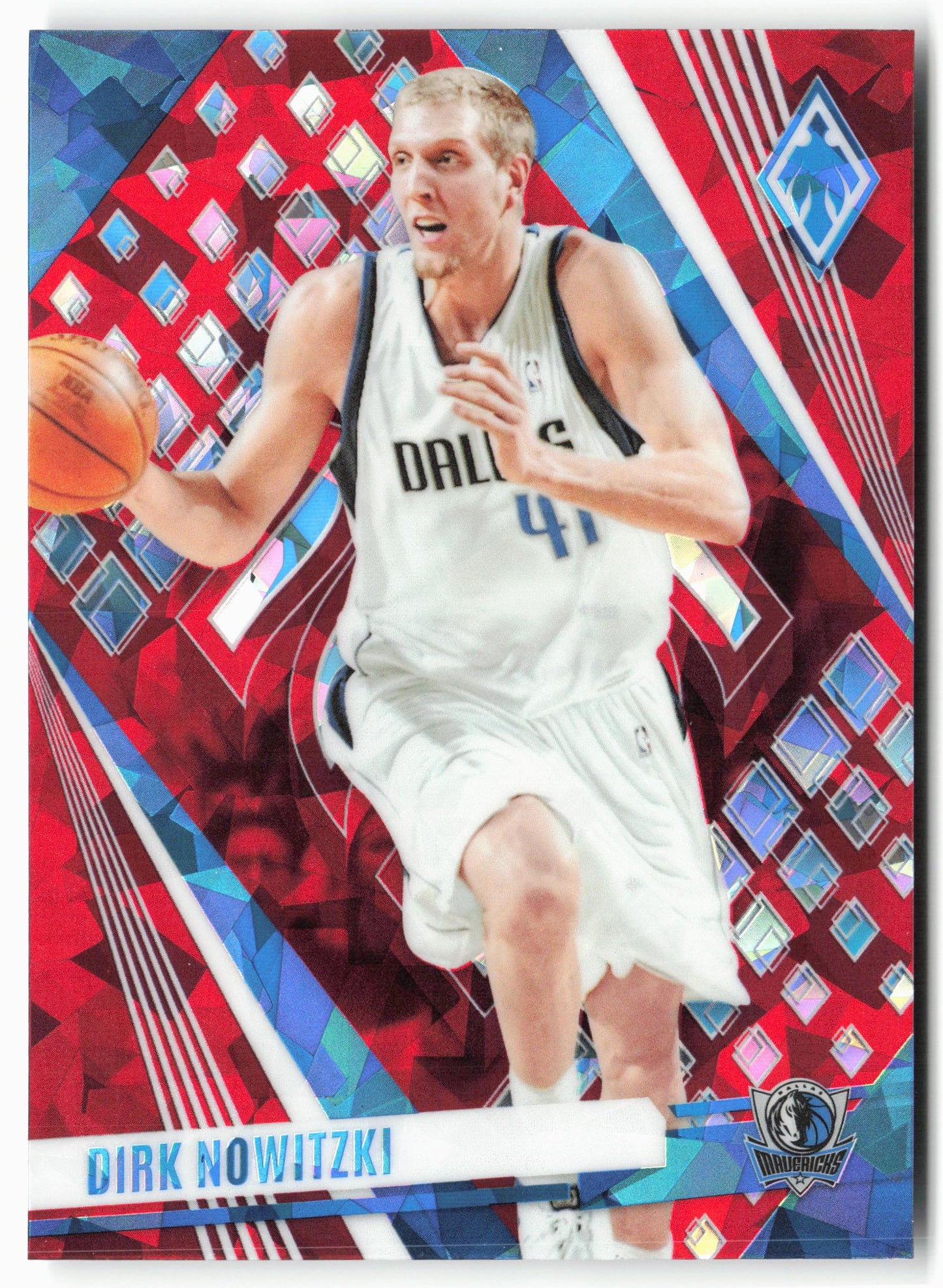 2023-24 Panini Phoenix #66 Dirk Nowitzki Phoenix Red Ice