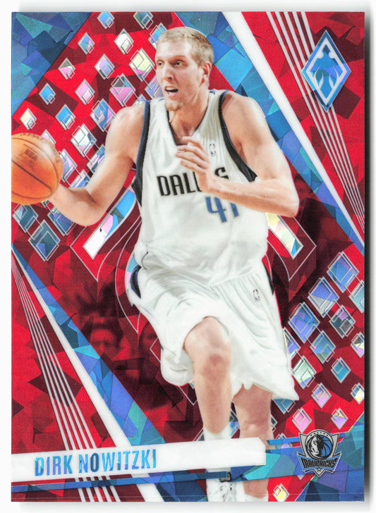 2023-24 Panini Phoenix #66 Dirk Nowitzki Phoenix Red Ice