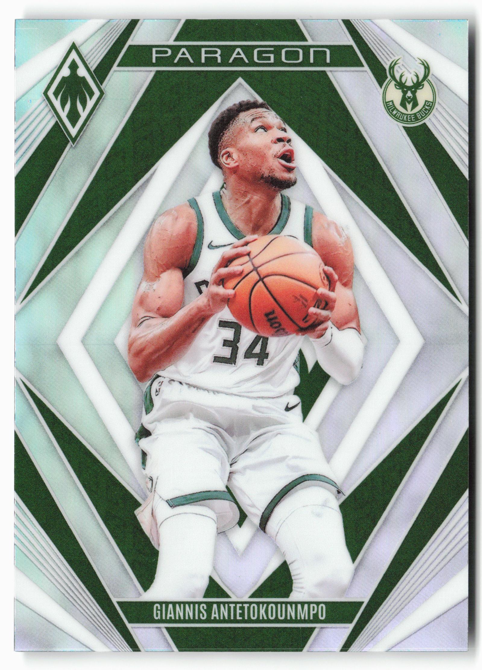 2023-24 Panini Phoenix #10 Giannis Antetokounmpo Paragon Silver