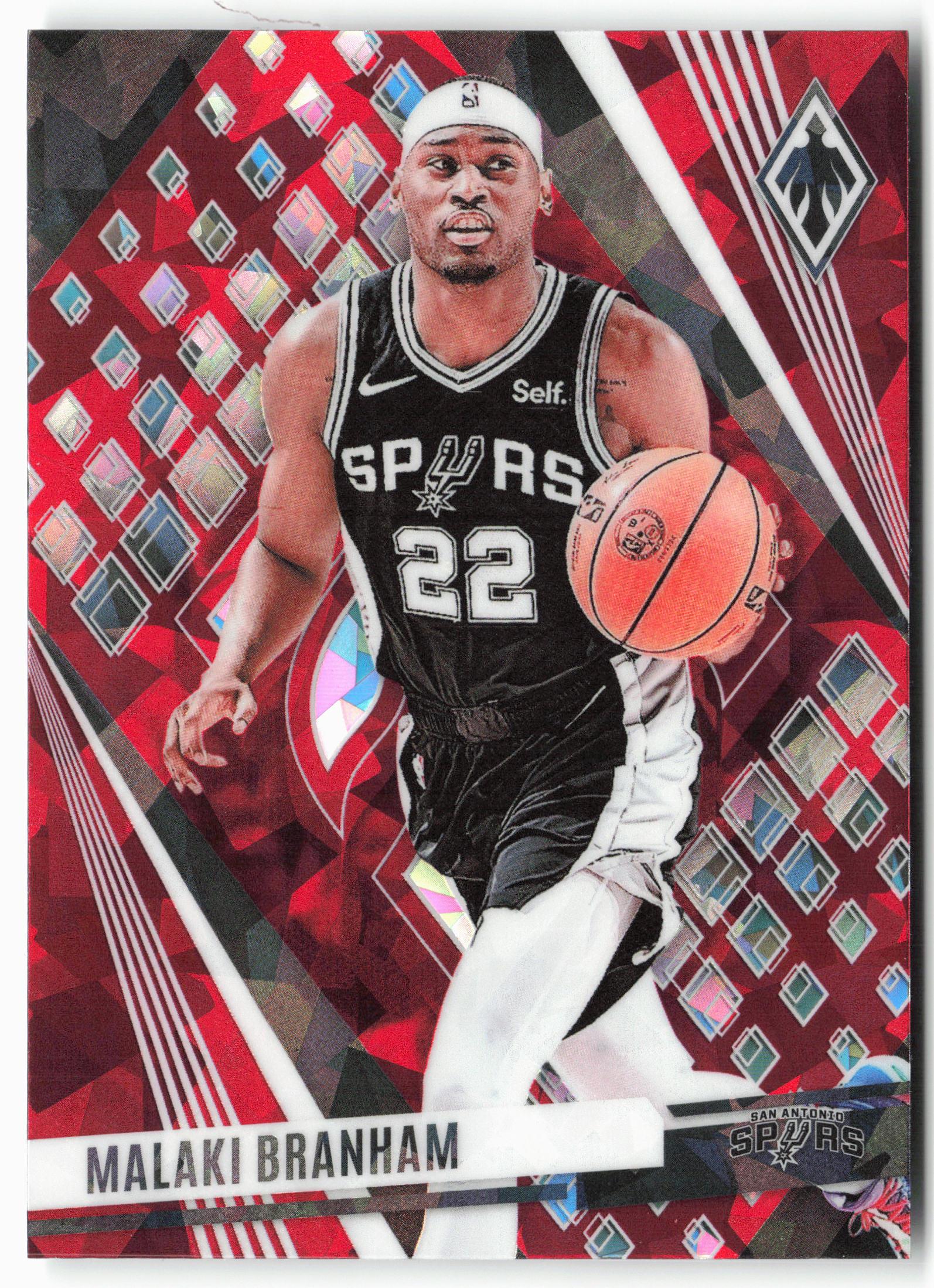 2023-24 Panini Phoenix #153 Malaki Branham Phoenix Red Ice