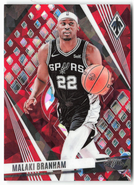 2023-24 Panini Phoenix #153 Malaki Branham Phoenix Red Ice