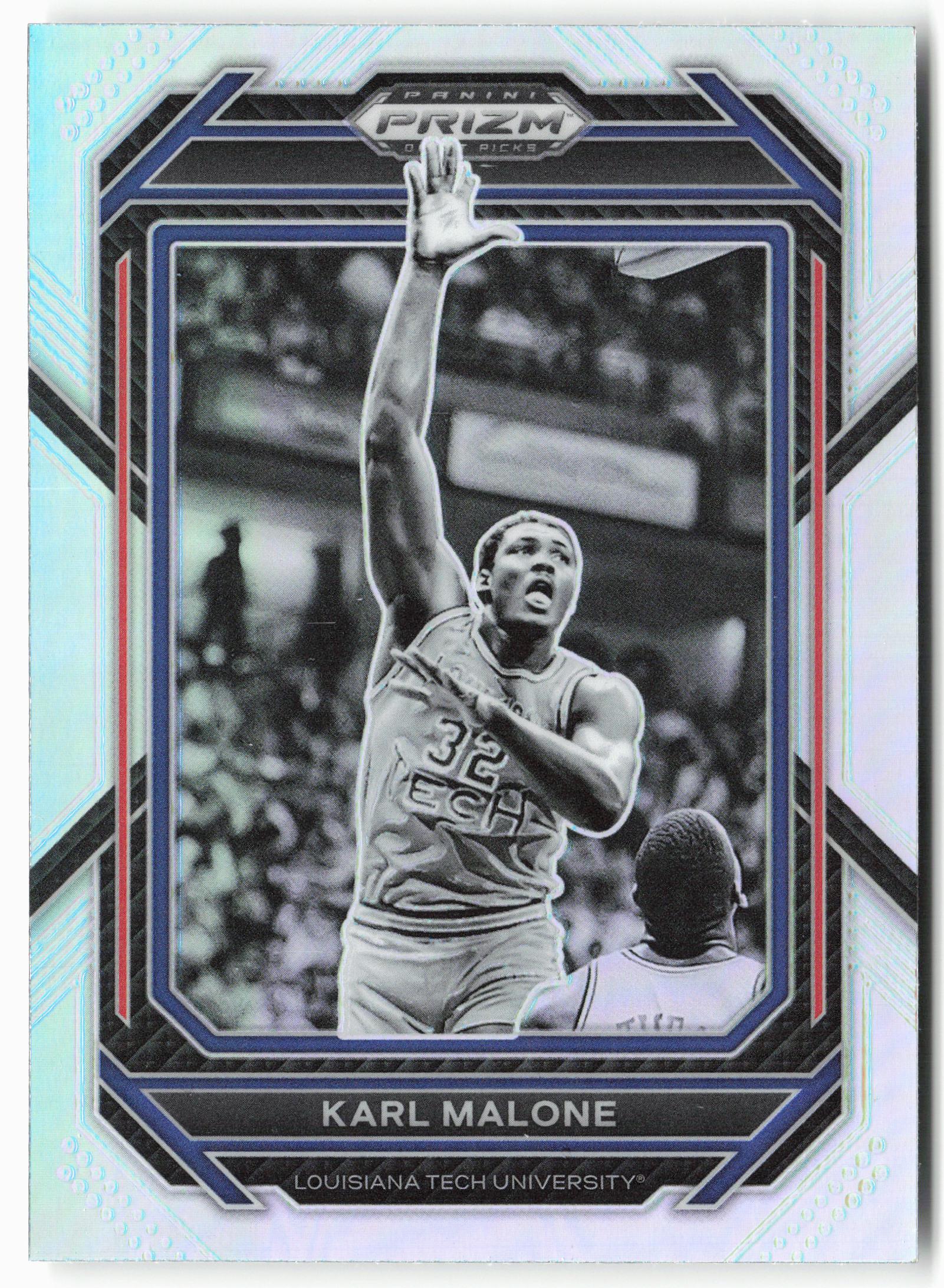 2023 Panini Prizm Draft Picks #93 Karl Malone Silver