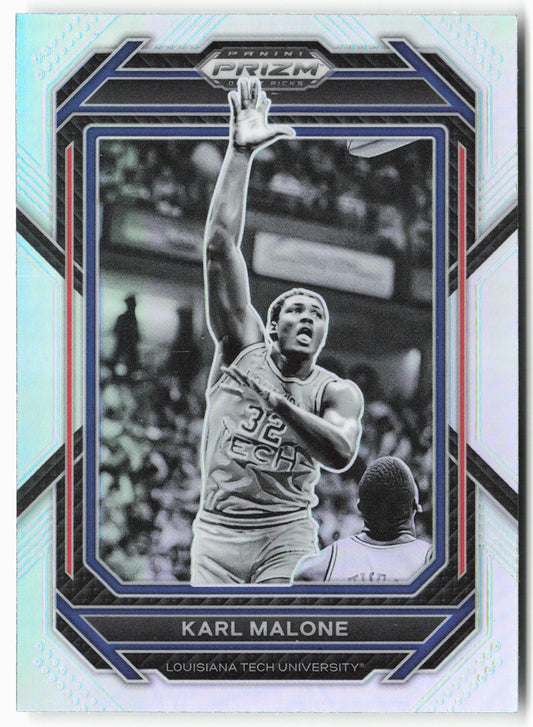 2023 Panini Prizm Draft Picks #93 Karl Malone Silver