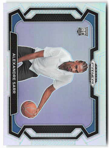 
2024 Panini Prizm Draft Picks #52b Alexandre Sarr Prizms Silver
