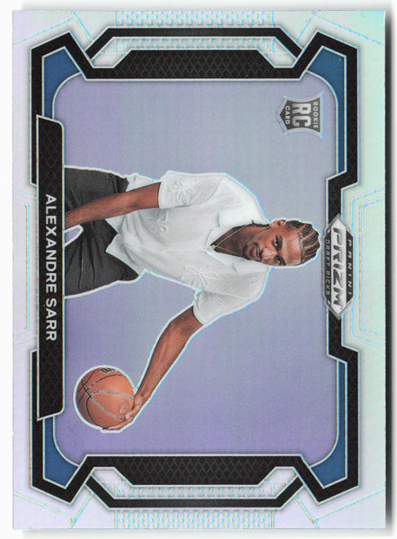 2024 Panini Prizm Draft Picks #52b Alexandre Sarr Prizms Silver