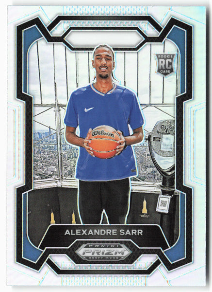 2024 Panini Prizm Draft Picks #52 Alexandre Sarr Prizms Silver