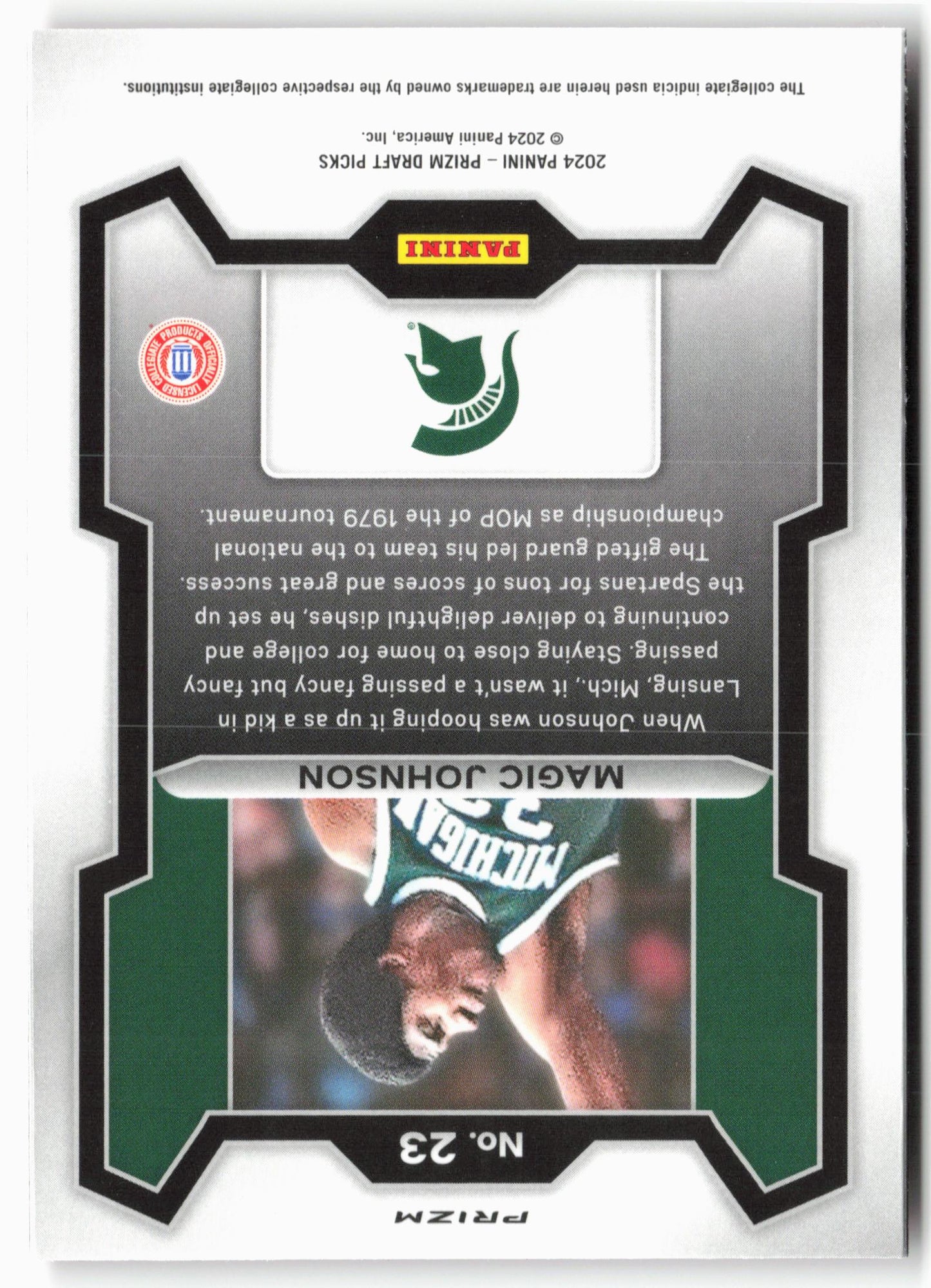 2024 Panini Prizm Draft Picks #23 Magic Johnson Prizms Red Wave