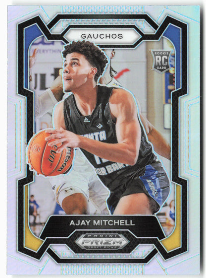 2024 Panini Prizm Draft Picks #37 Ajay Mitchell Prizms Silver