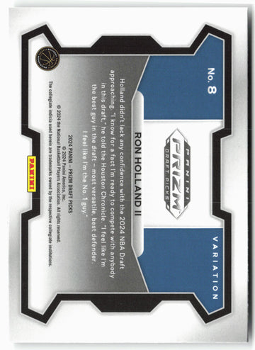 
2024 Panini Prizm Draft Picks #8b Ron Holland II