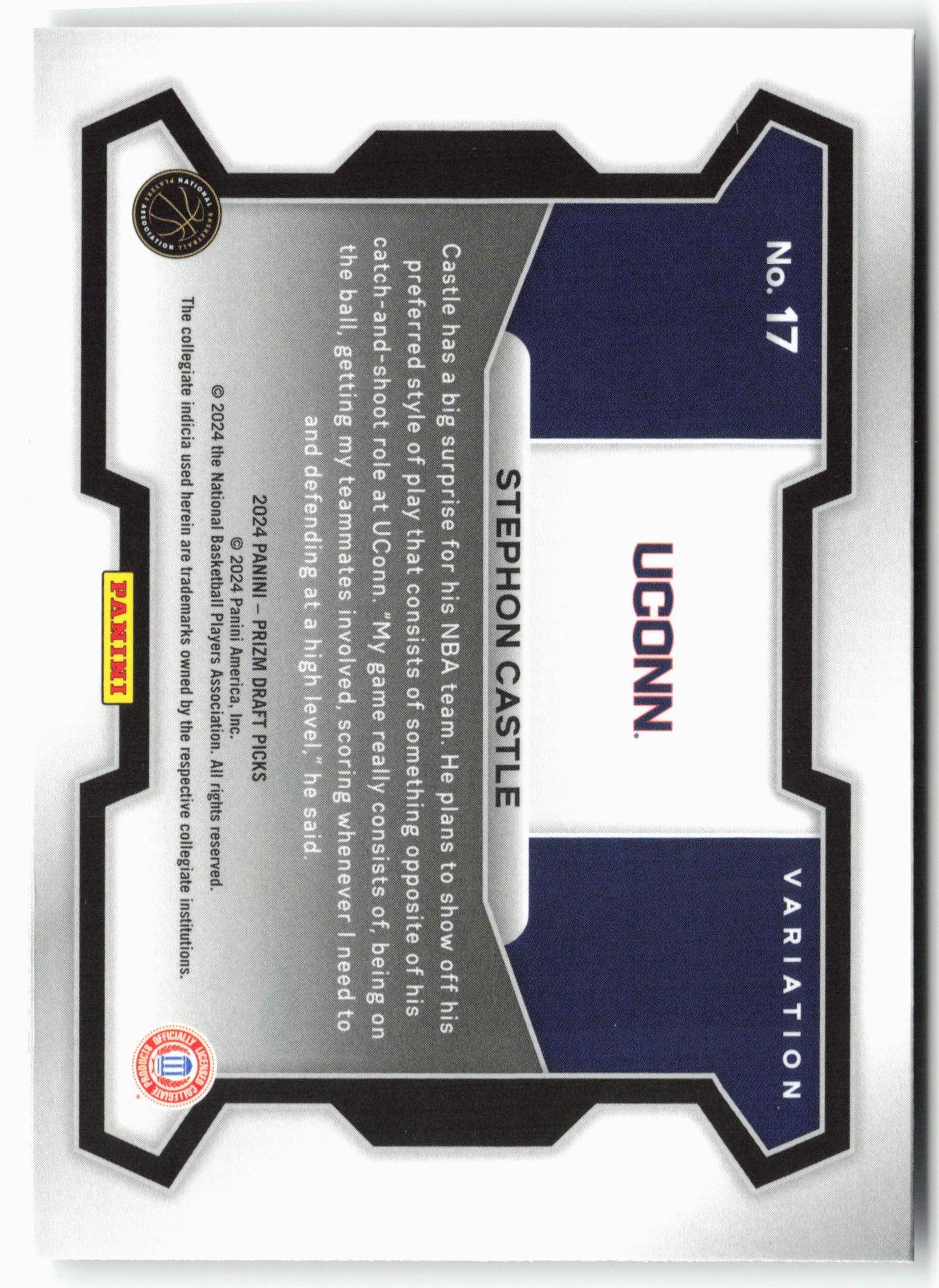 2024 Panini Prizm Draft Picks #17b Stephon Castle