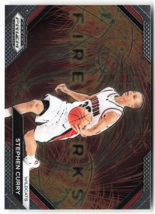 2024 Panini Prizm Draft Picks #5 Stephen Curry Fireworks