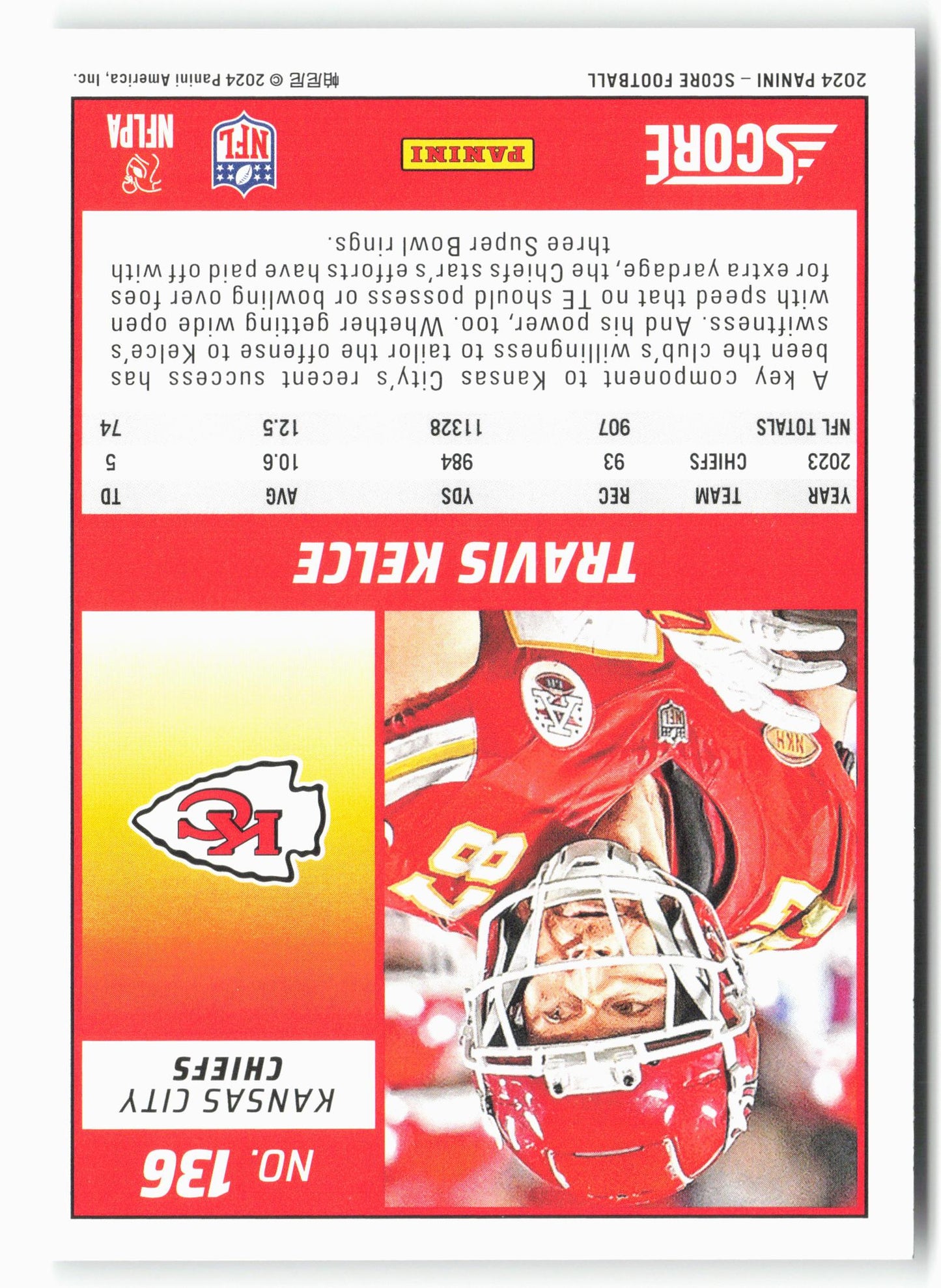 2024 Score #136 Travis Kelce
