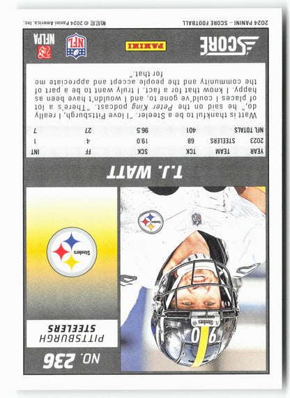 2024 Score #236 T.J. Watt
