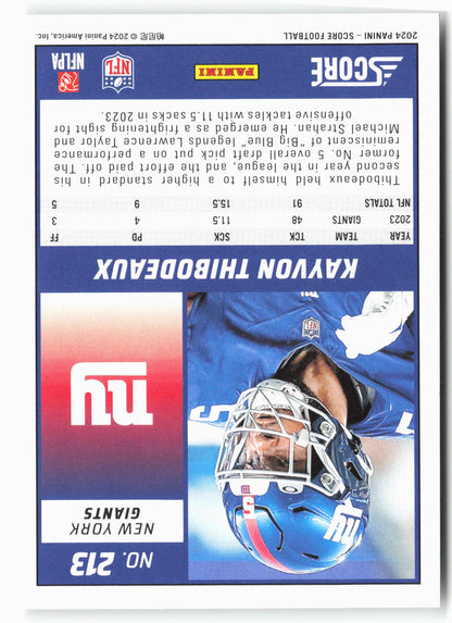 2024 Score #213 Kayvon Thibodeaux