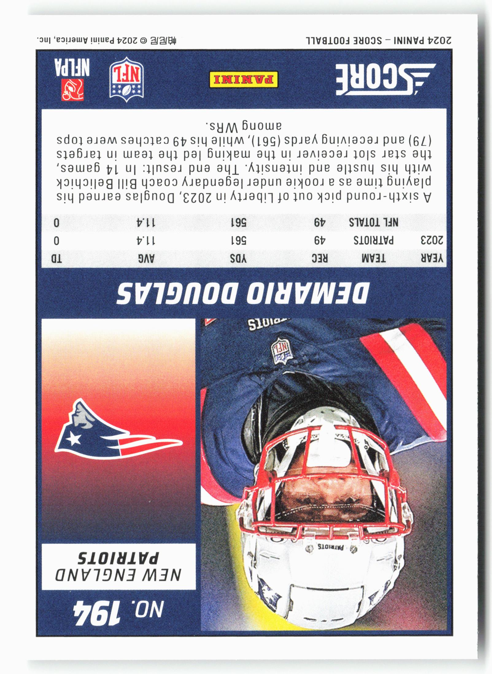 2024 Score #194 Demario Douglas