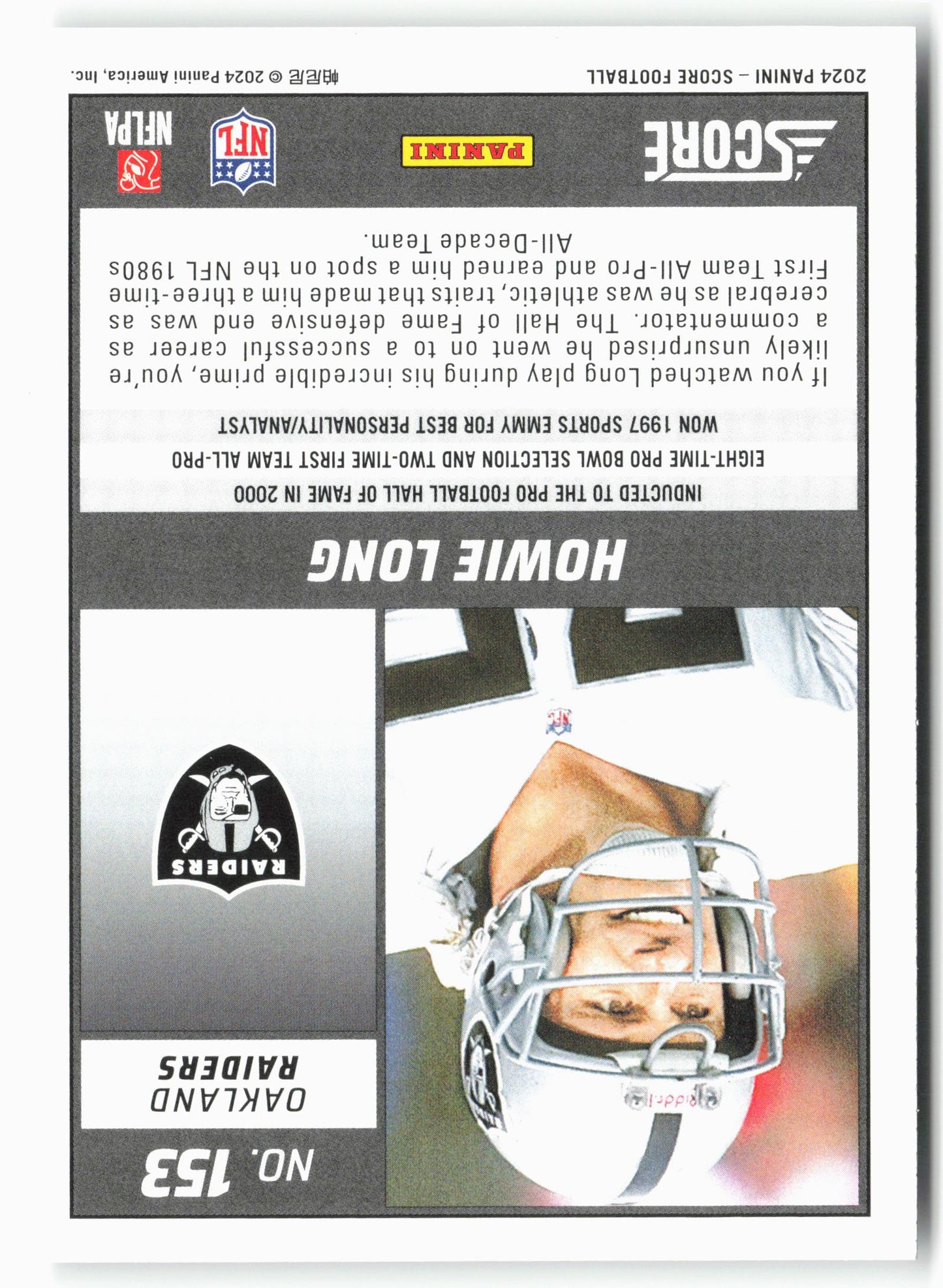 2024 Score #153 Howie Long
